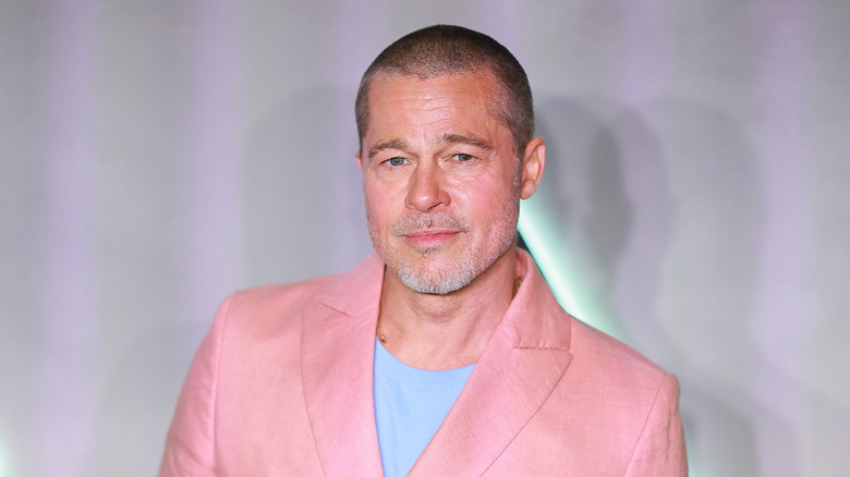 Brad Pitt posing