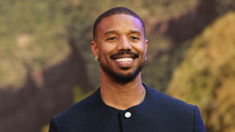 Michael B. Jordan smiling