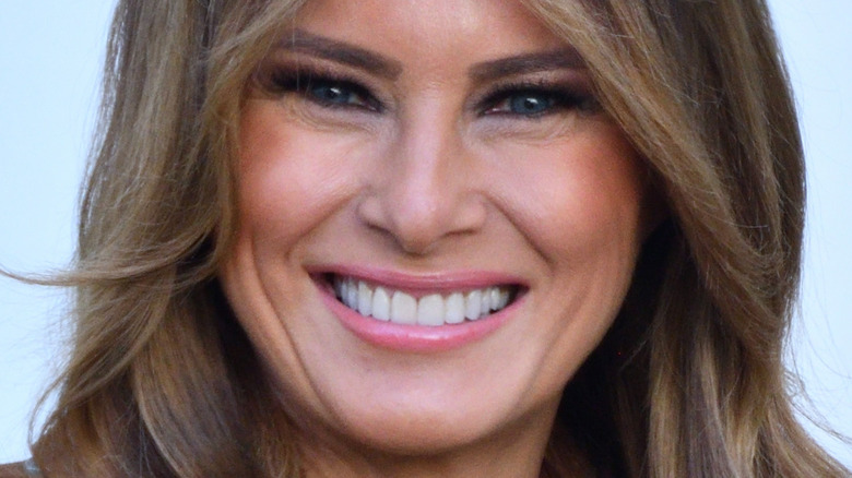 Melania Trump smiling