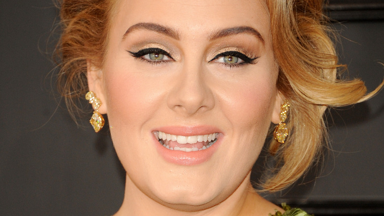 Adele on the red carpet