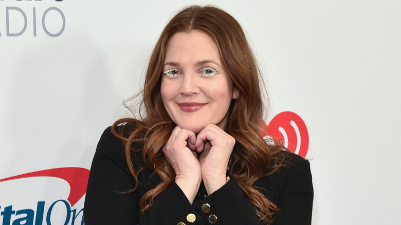 Drew Barrymore on the red carpet
