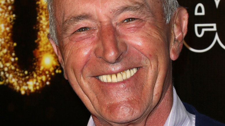 Len Goodman smiling