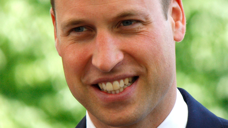 Prince William smiling