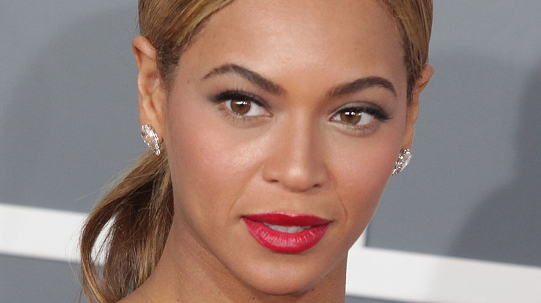 Beyonce on the red carpet