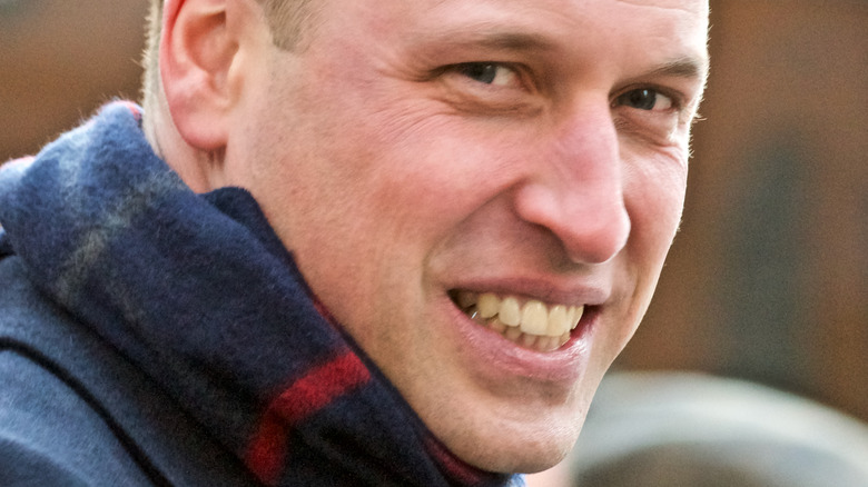 Prince William smiling