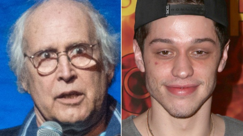 Chevy Chase and Pete Davidson