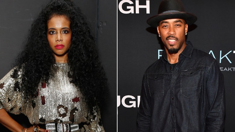 Kelis and Montell Jordan red carpet 
