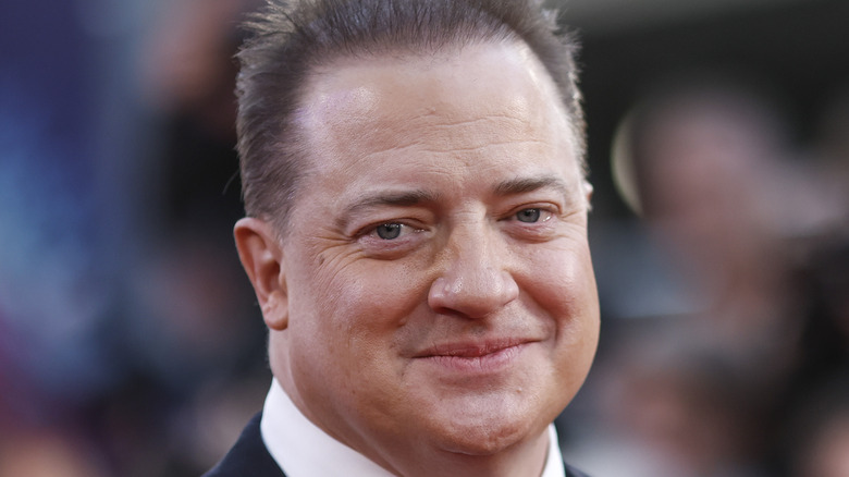 Brendan Fraser smiling