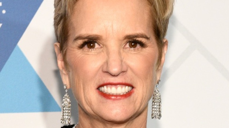 Kerry Kennedy lipstick red 