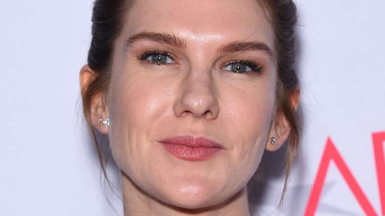 Lily Rabe posing