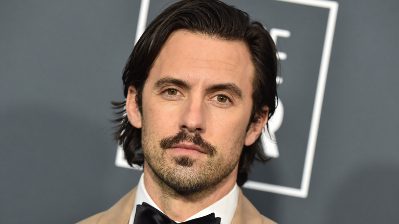 Milo Ventimiglia on red carpet