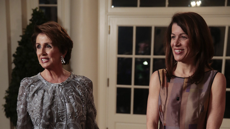 Nancy Pelosi and daughter Jacqueline Kenneally