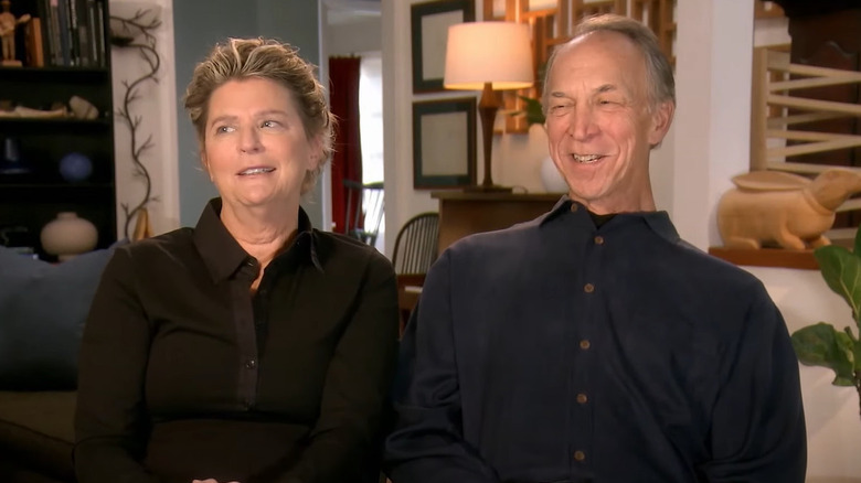 Julie and E.J. Glaser laughing