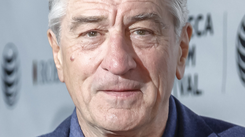 Robert De Niro on the red carpet. 