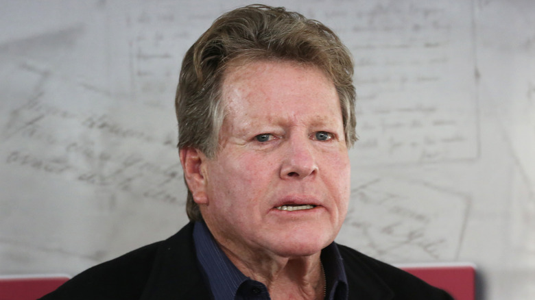 Ryan O'Neal talking