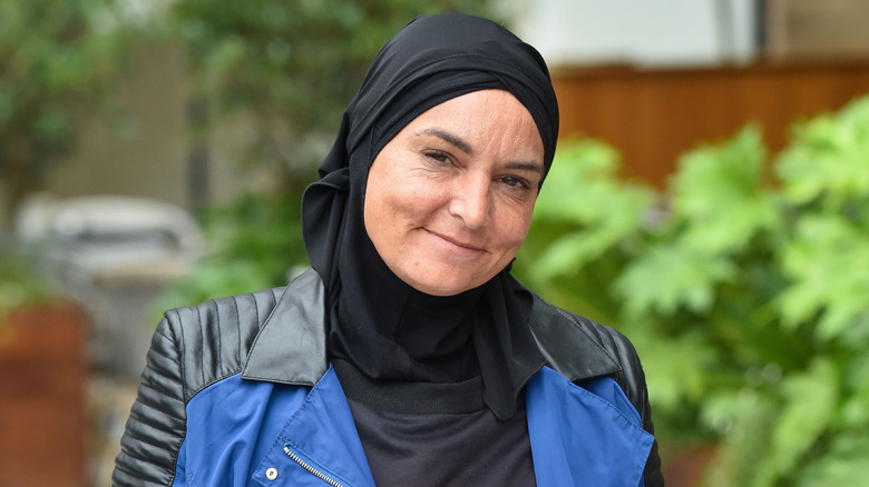 Sinéad O'Connor smiling 
