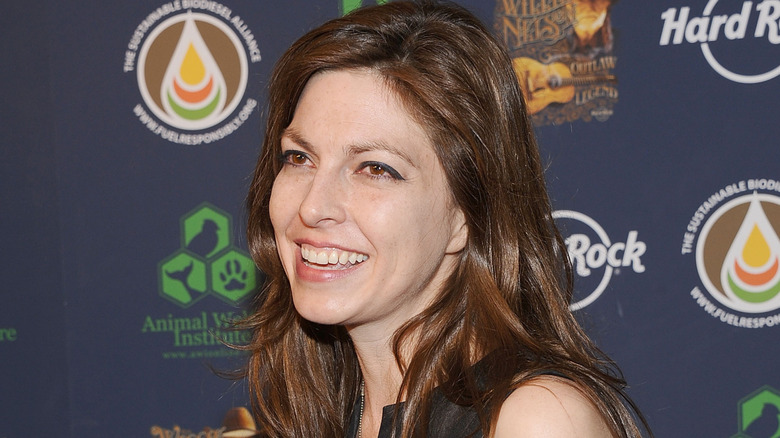 Amy Lee Nelson smiling