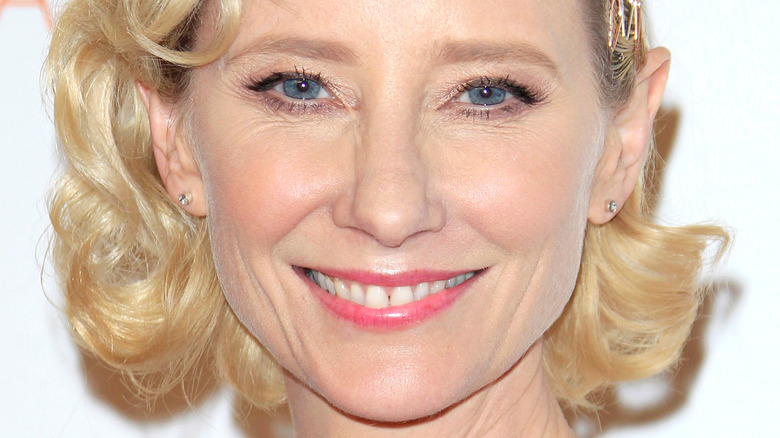 Anne Heche on the red carpet