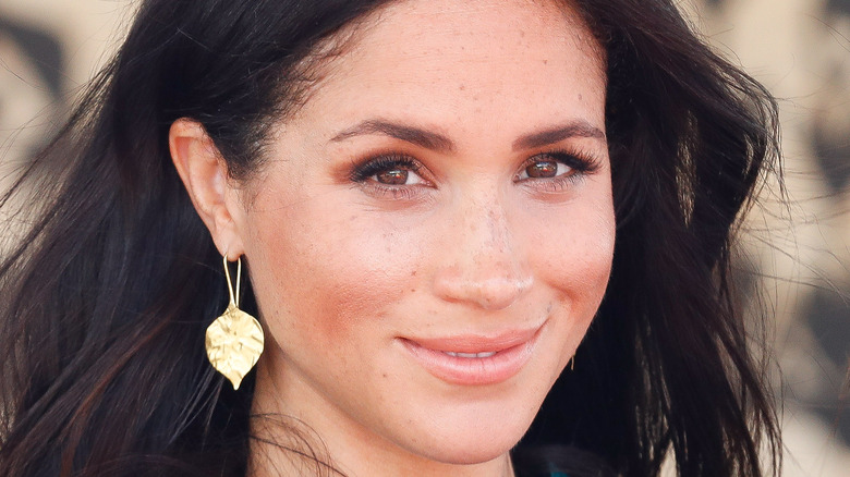 Meghan Markle smiling
