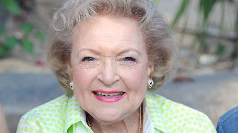 Betty White smiling