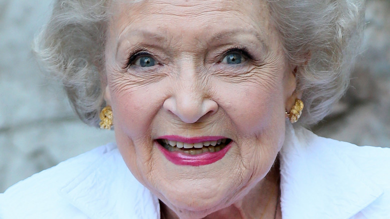 Betty White smiling