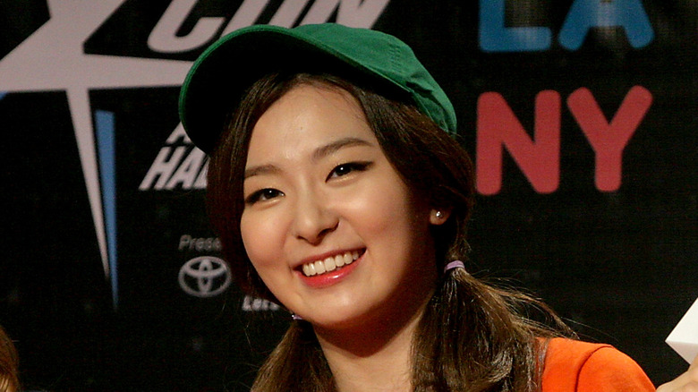 Red Velvet's Seulgi smiling broadly