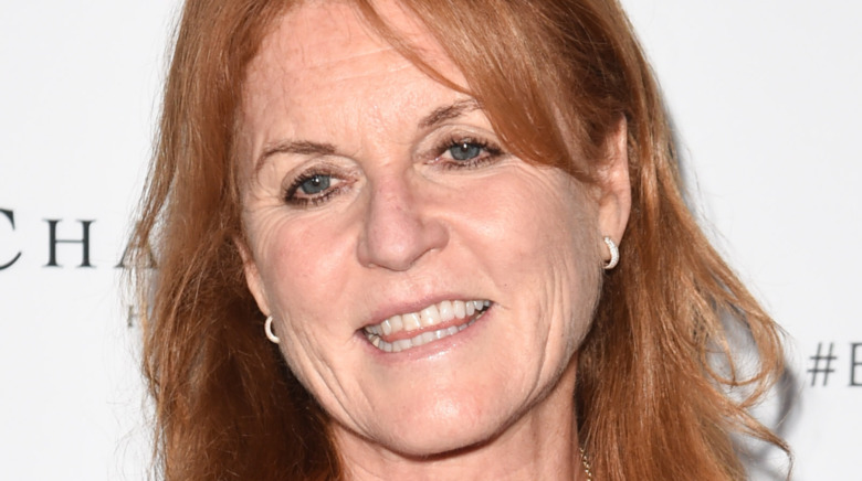 Sarah Ferguson posing