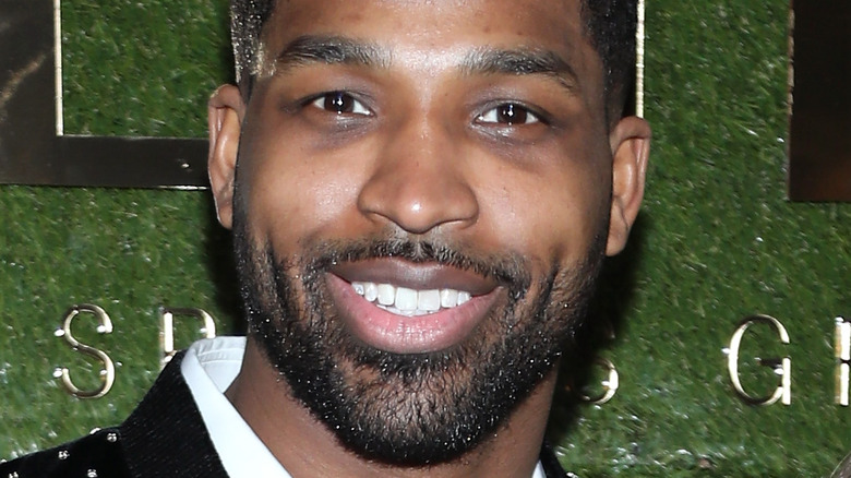 Tristan Thompson smiling 