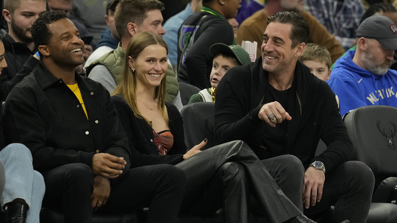 Mallory Edens attending game with Aaron Rodgers