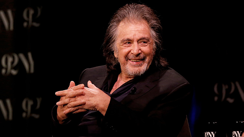 Al Pacino smiling