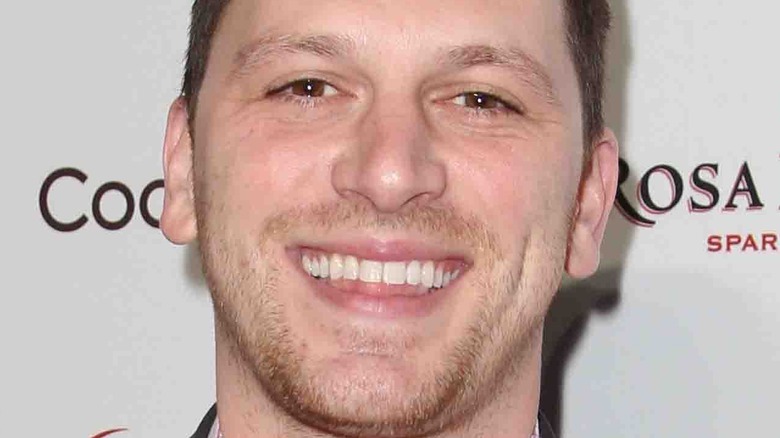 Albie Manzo on red carpet 