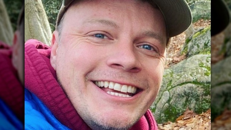 David Larsen posing for a selfie