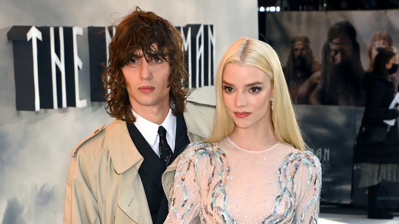Malcolm McRae and Anya Taylor-Joy attend "The Northman" special screening