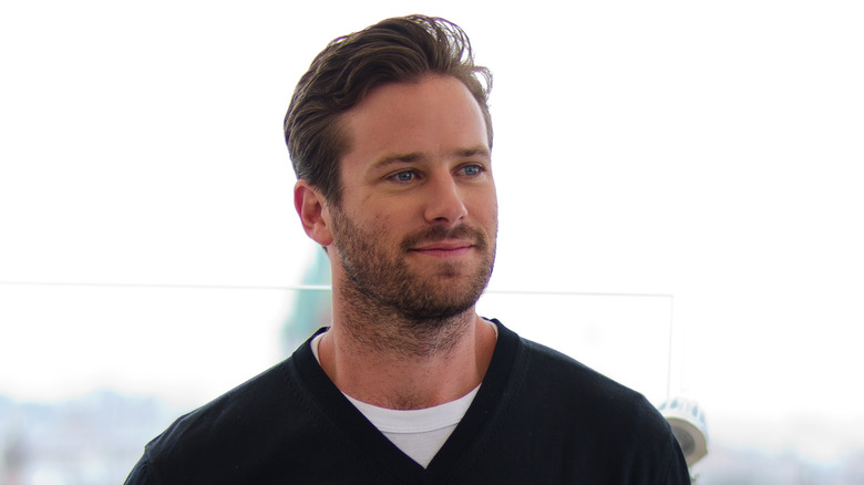 Armie Hammer posing 