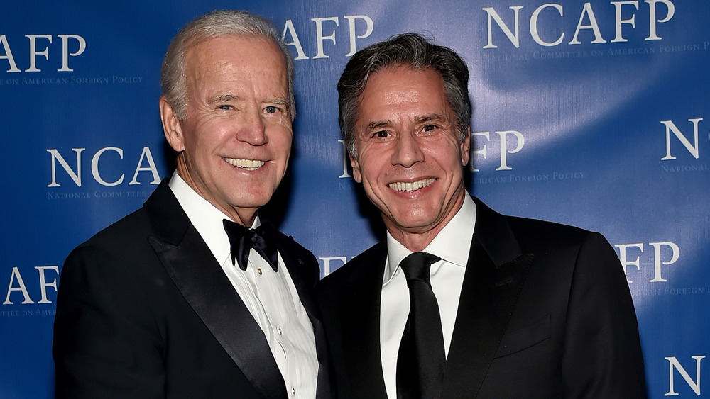 Joe Biden and Antony Blinken