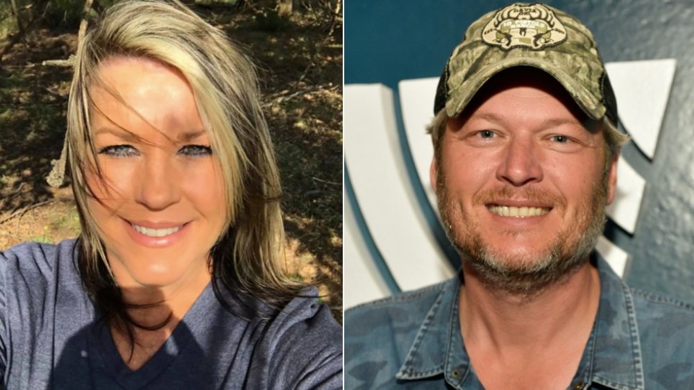 Kaynette Williams and Blake Shelton