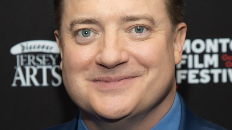 Brendan Fraser smiling