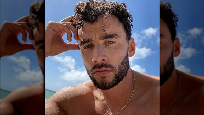 Brendan Morais with a serious expression
