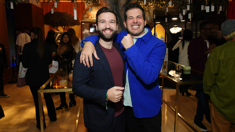 Ben Belack smiling with Joey Ben-Zvi