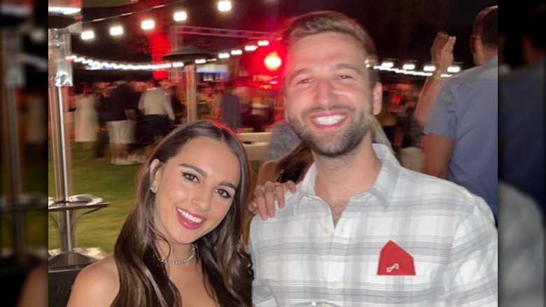 Joey Ben-Zvi and Alexia Umansky posing