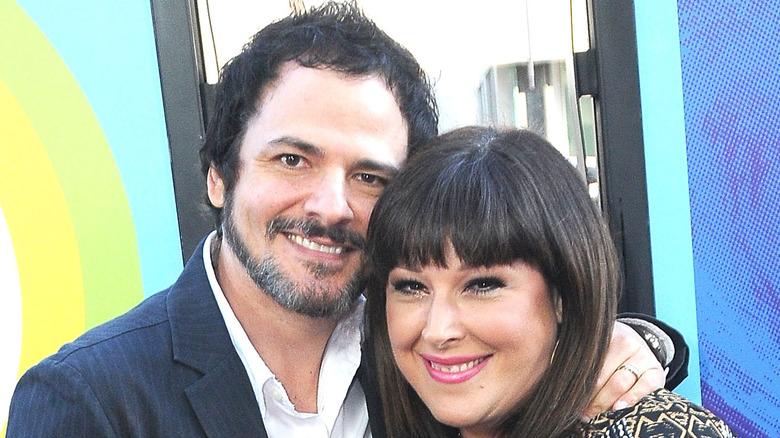 Carnie Wilson and Ron Bonfiglio, red carpet