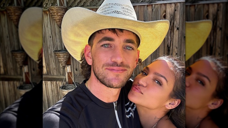 Alex Fine and Cassie selfie