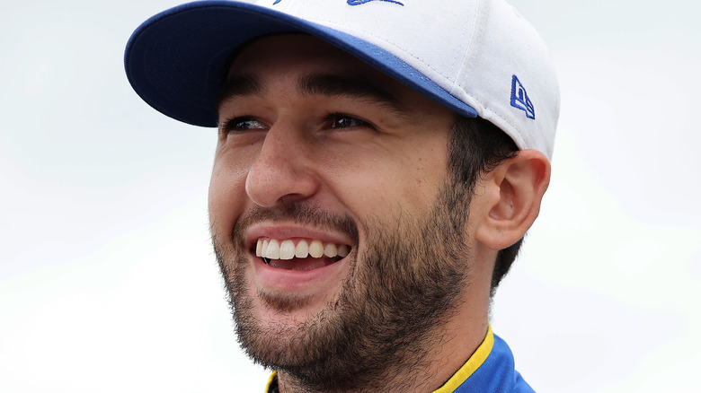 Chase Elliott smiling