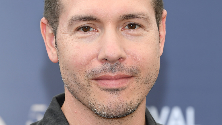 Jon Seda on the red carpet 