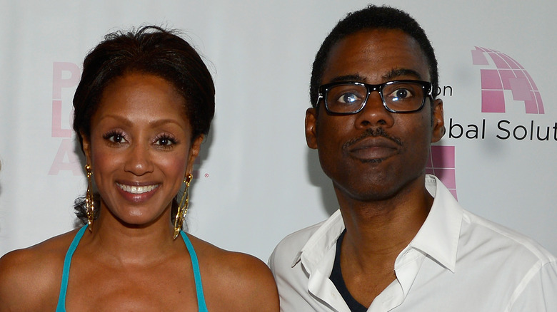 Chris Rock and his ex-wife Malaak Compton-Rock