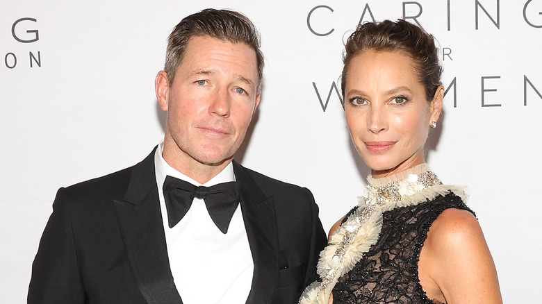 Edward Burns and Christy Turlington red carpet