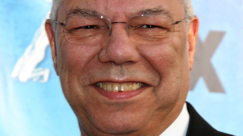 Colin Powell smiling