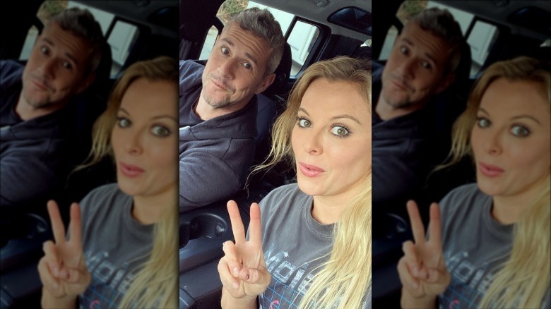 Ant Anstead, Cristy Lee Celebrity IOU: Joyride selfie
