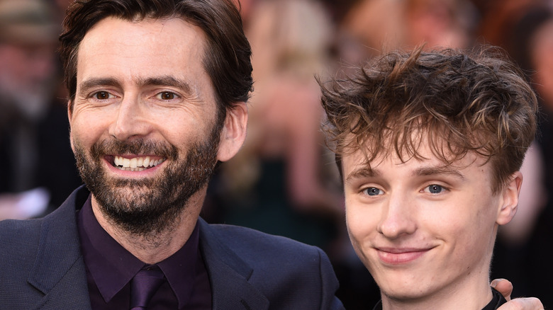 David Tennant and Ty Tennant smiling