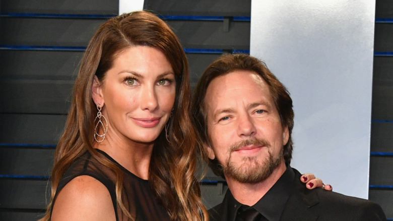 Eddie Vedder and Jill McCormick posing together